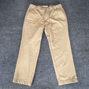 Peter Manning NYC Pants Mens 34/36x26 (31/33x25) Drawstring Elastic Waist Casual